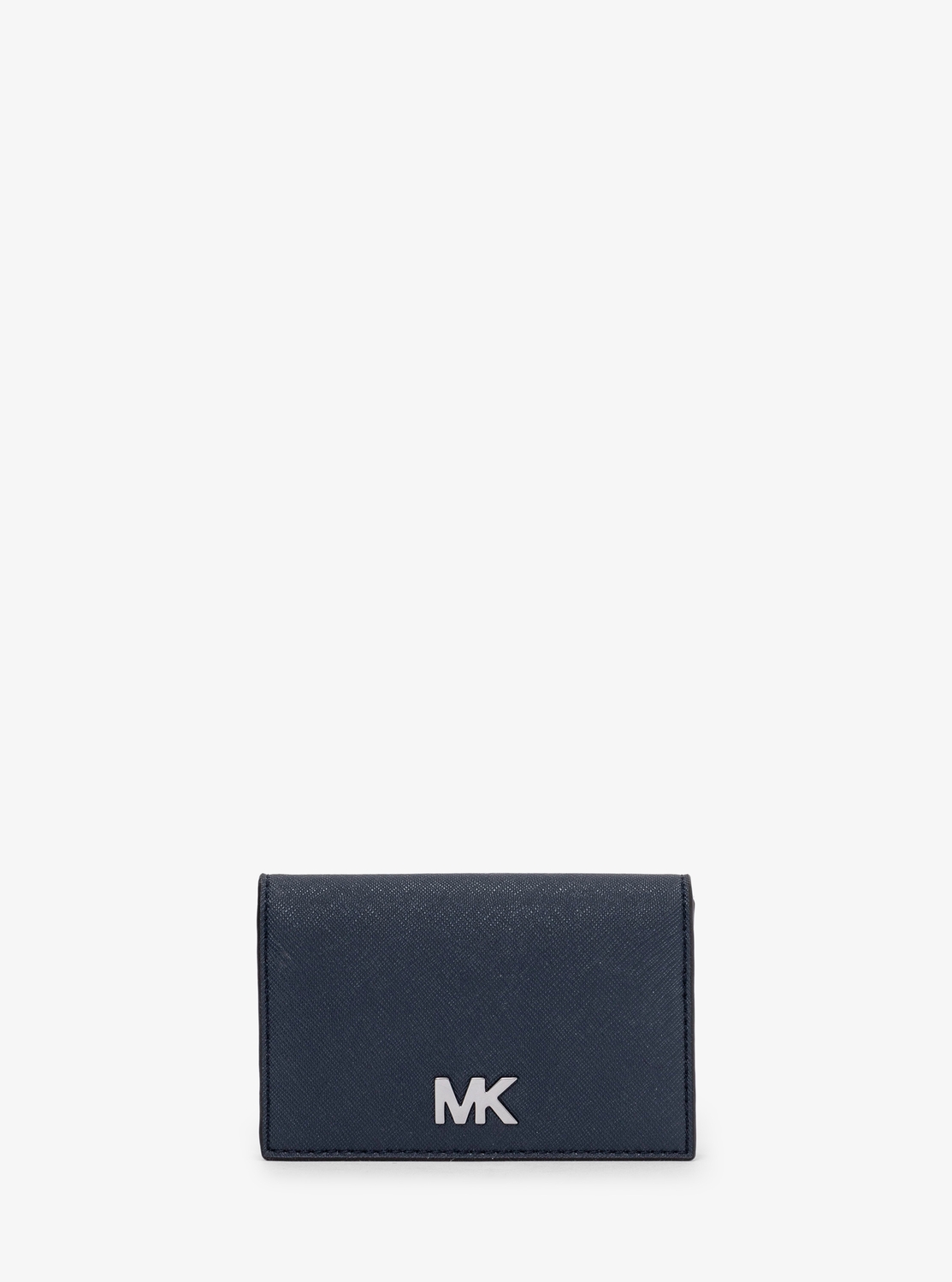 【MICHEAL KORS】マイケルコース ハドソン キャンバスカード財布 シグネチャー柄本革使い二つ折り財布(マイケルコース/MICHAEL