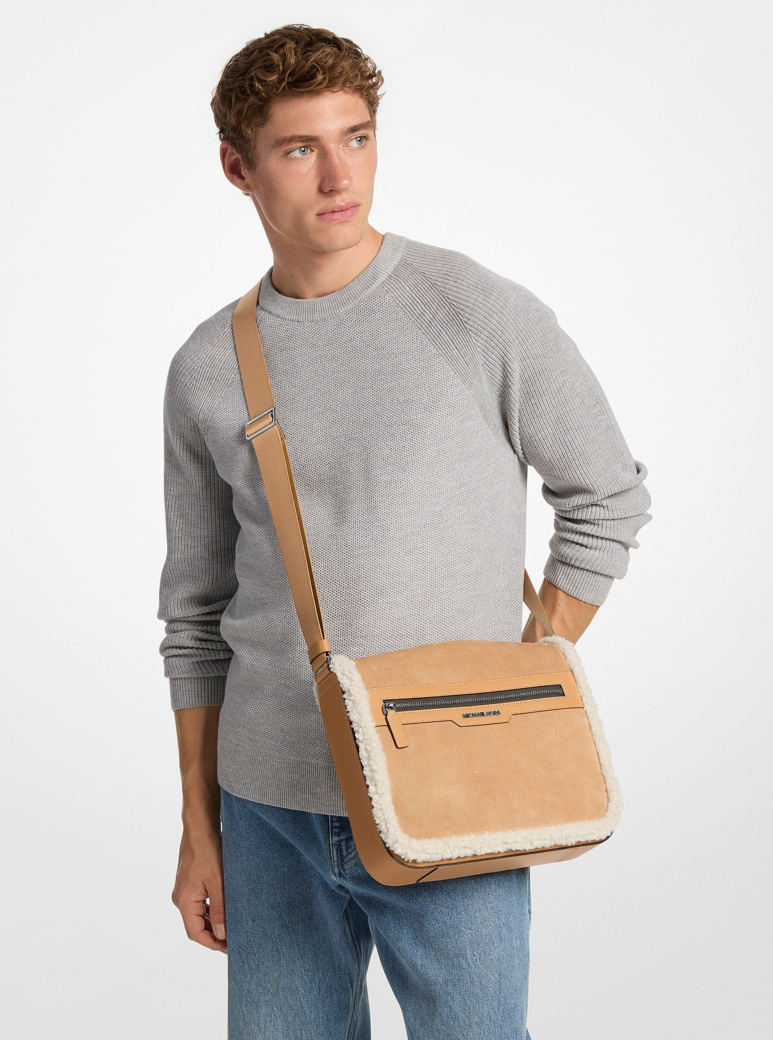 COOPER ジップ フラップ クロスボディ ミディアム