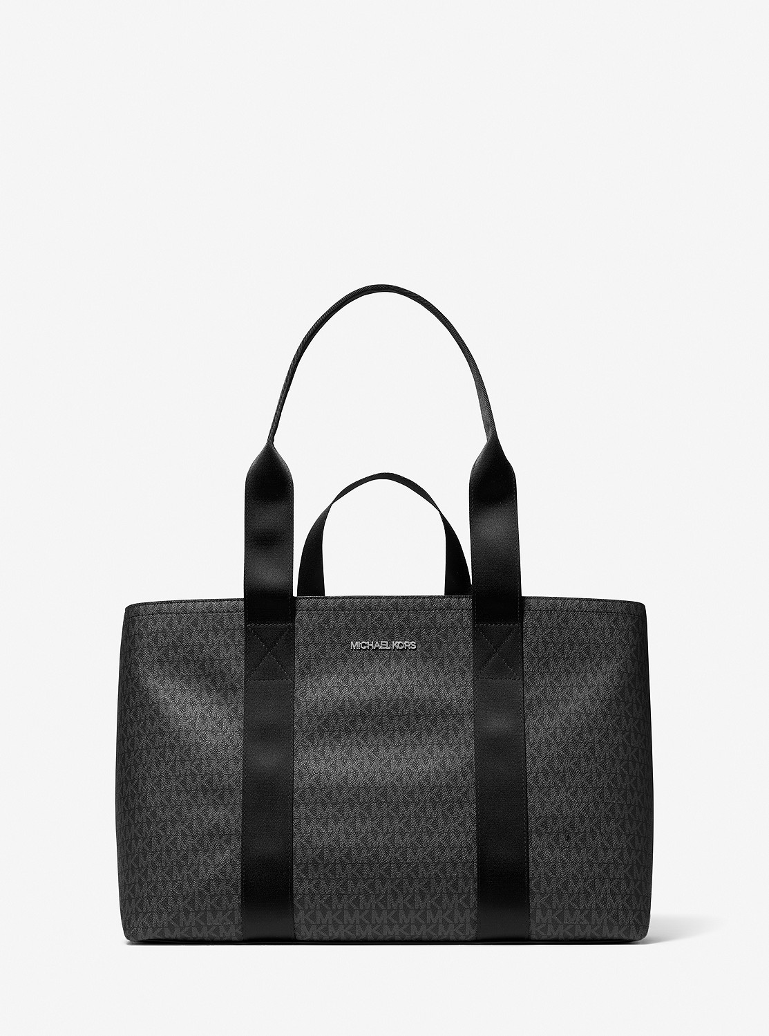 MICHAEL KORS☆ロゴ ストラップ ハンドル ナイロントート MICHAEL KORS☆ロゴ ストラップ ハンドル ナイロントート