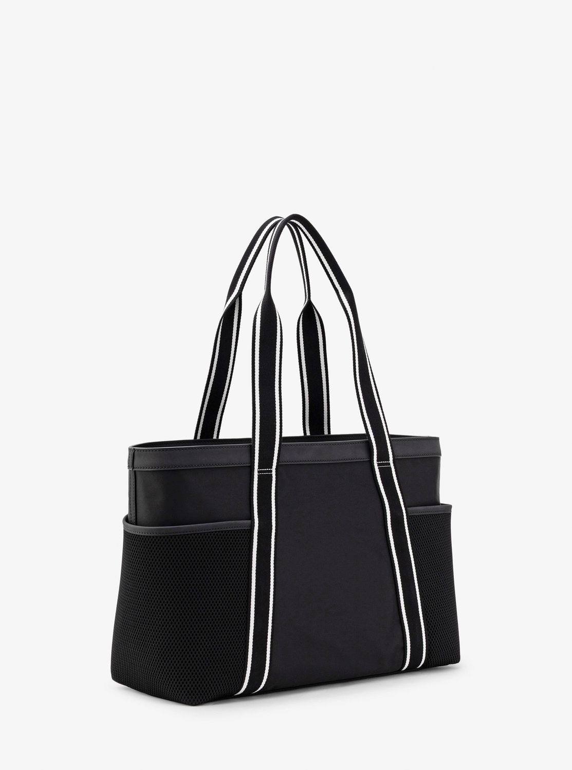 マイケルコース ナイロントートバッグ MICHAEL KORS マイケルコース ナイロン×レザー トートバッグ
