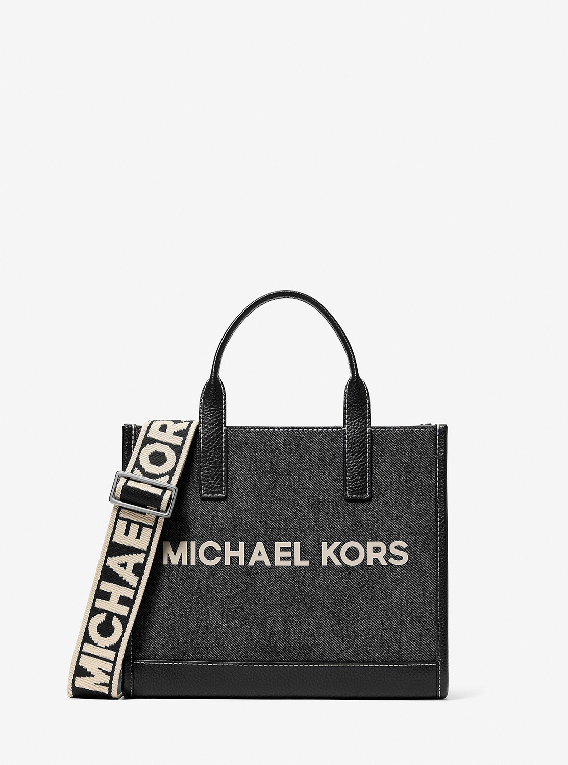 【美品】MICHAEL KORS デニム ボディバッグ 日本限定*MICHAEL MICHAEL KORS*ROMEE デニム クロスボディ (Michael