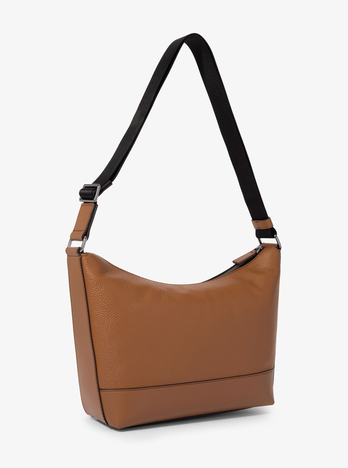 COOPER ぺブル レザー クレセントバッグ