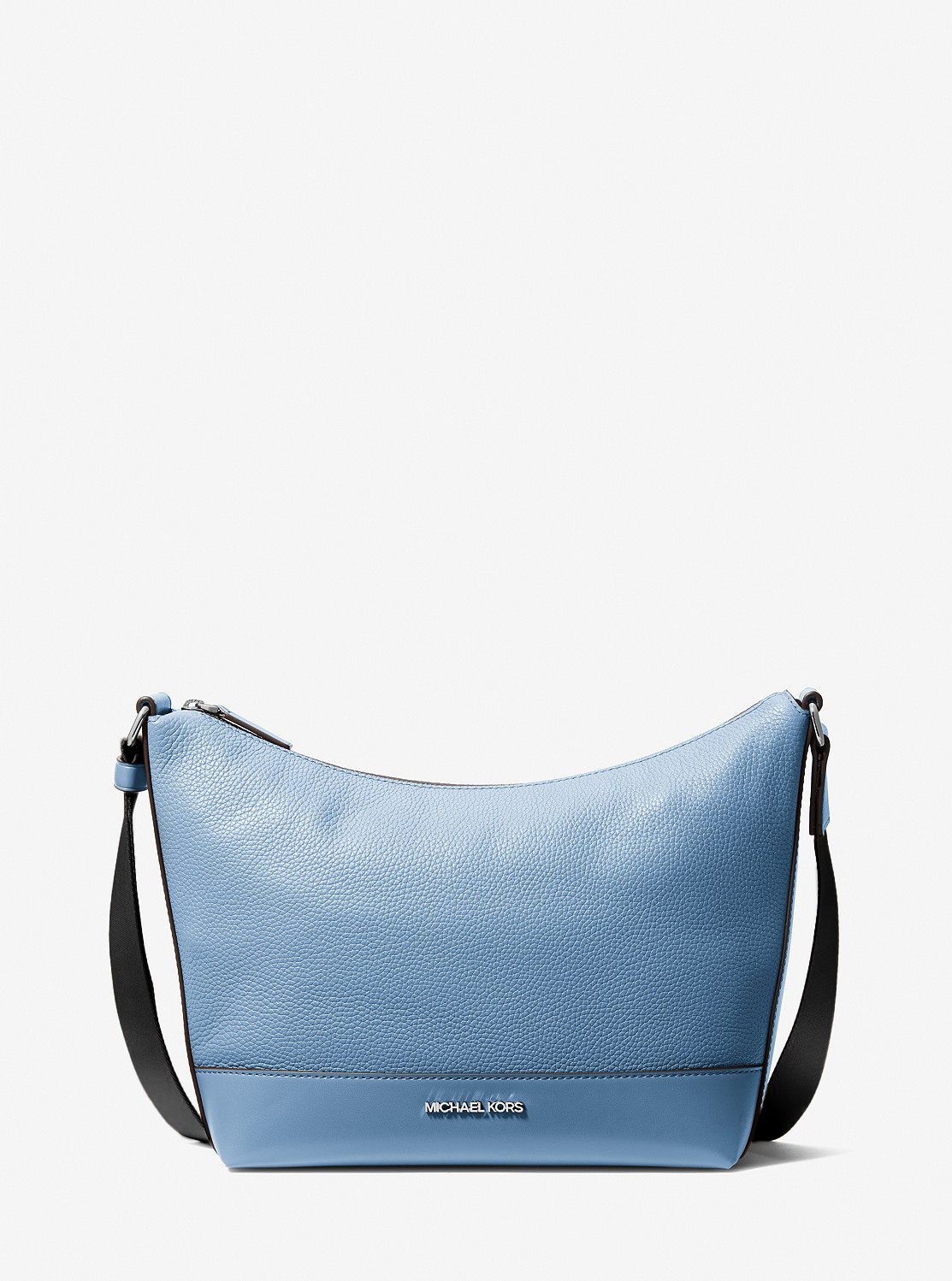 MICHAEL KORS ショルダーバッグ ダークブルー ショルダーバッグ 2WAY チェーン MKロゴ 総柄 青 紺 ブルー