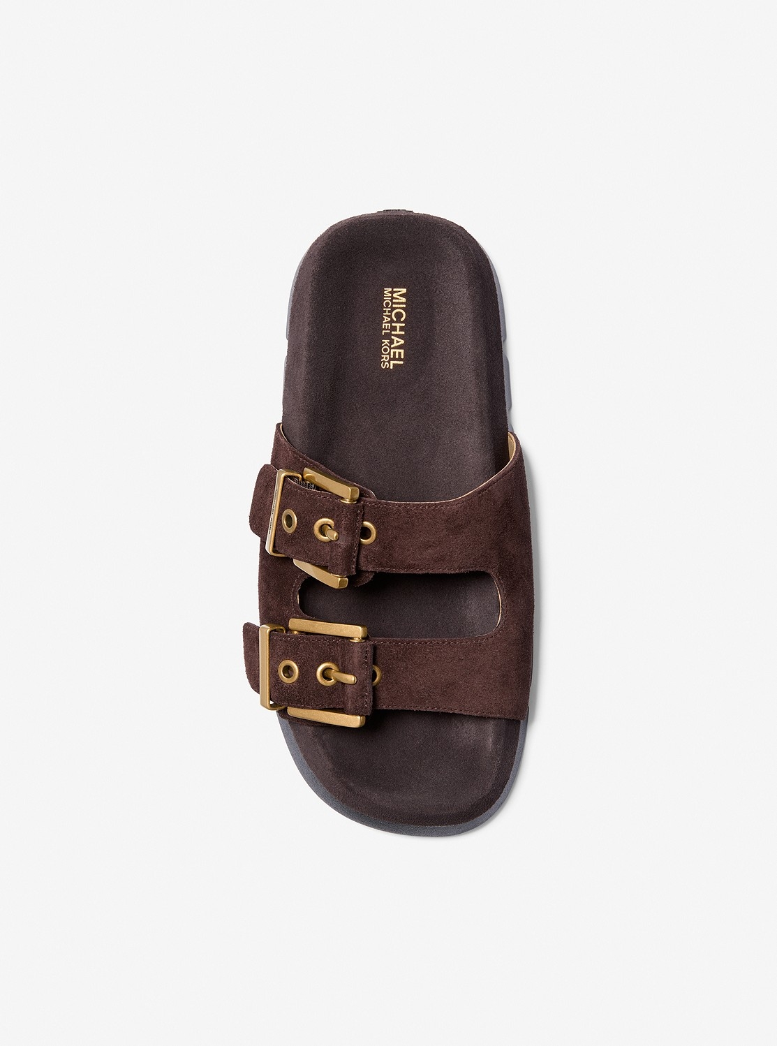 【関税&送料込】Michael By Michael Kors Sandal Colby 公式アウトレット】COLBY スエード フラットサンダル - サンダル