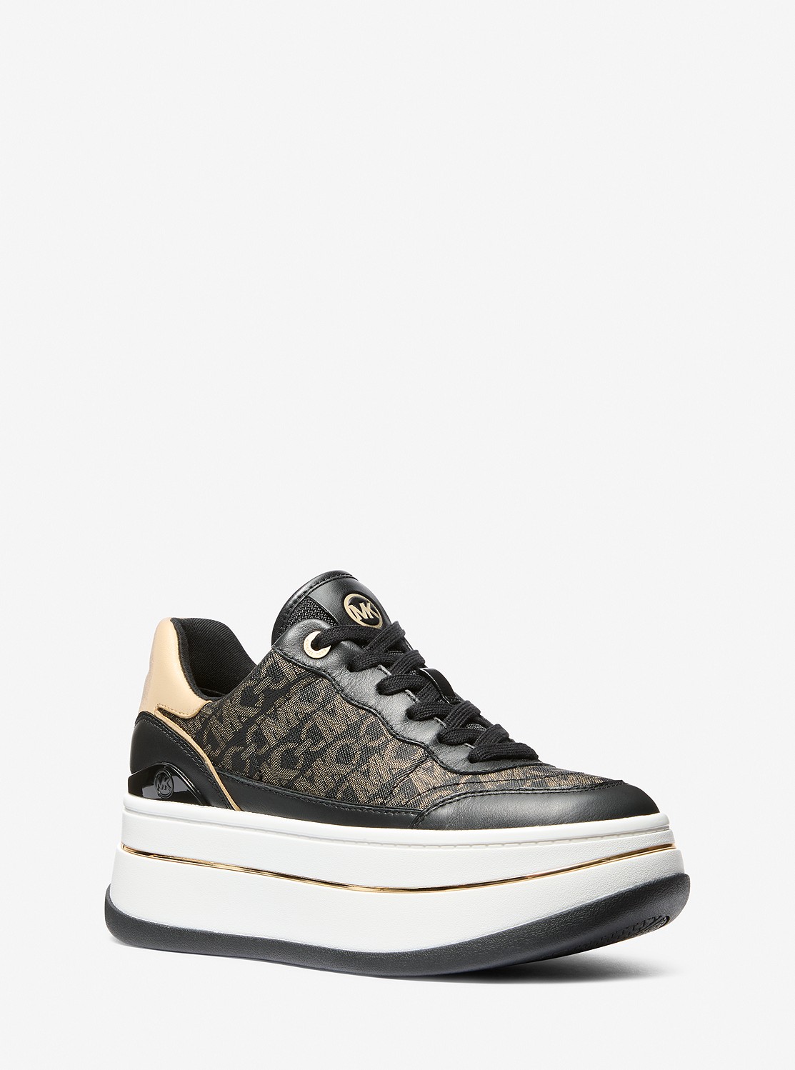 Michael Kors☆ HAYES 厚底ラバー・レースアップスニーカー MICHAEL KORS スニーカー 「MICHAEL KORS/マイケルコース」HAYES