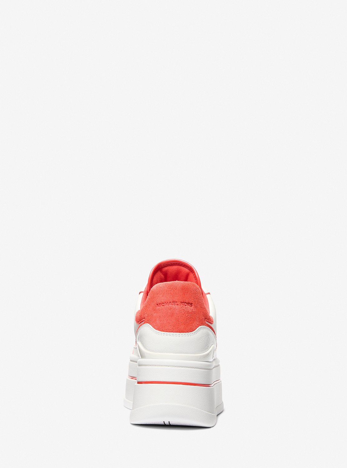 MICHAEL KORS ヘイズ ツートンレザープラットフォームスニーカー Hayes Two-Tone Leather Platform Sneaker | Michael Kors [US]
