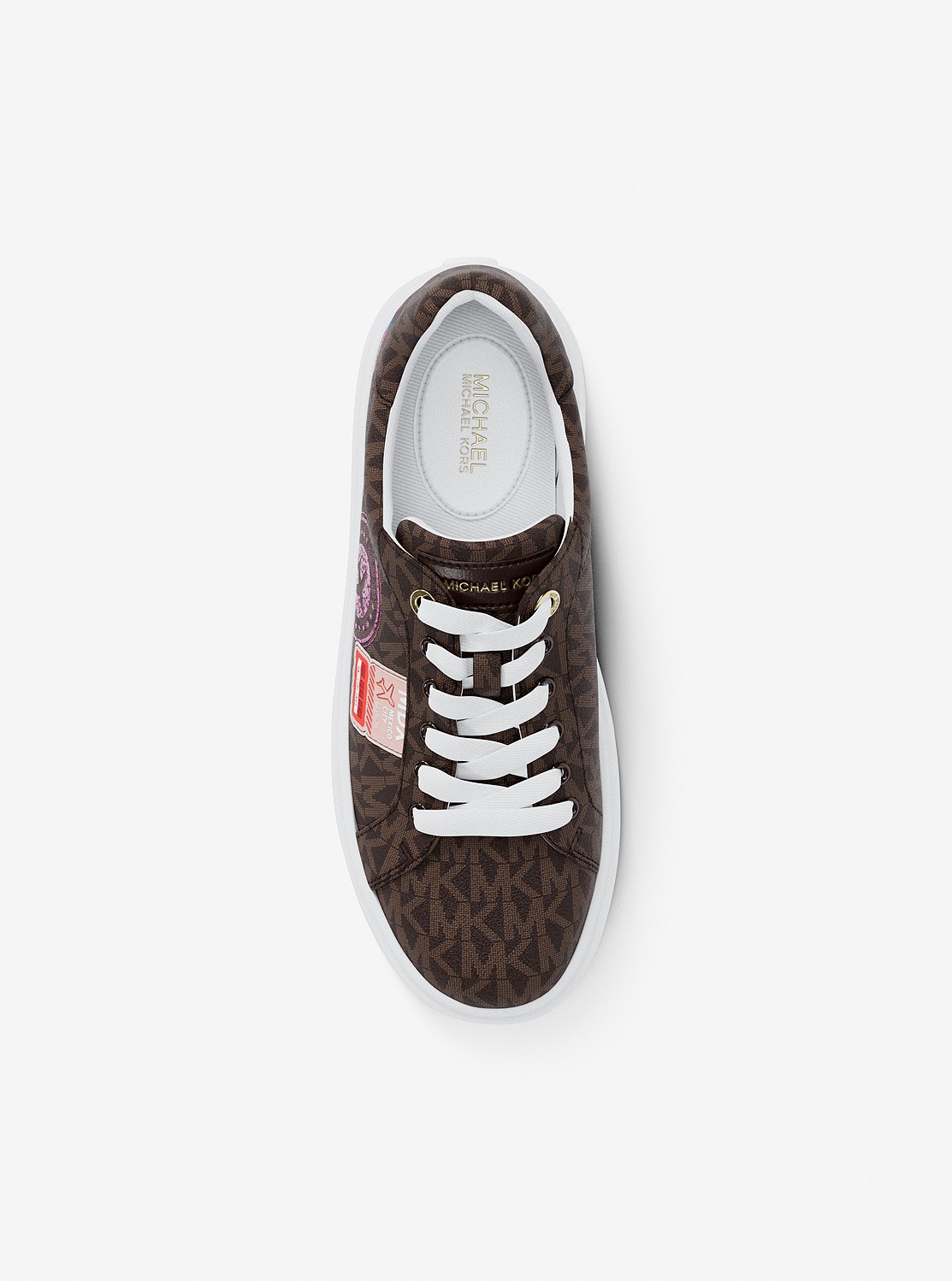ROMEY エンベリッシュ プラットフォーム スニーカー - MKシグネチャー