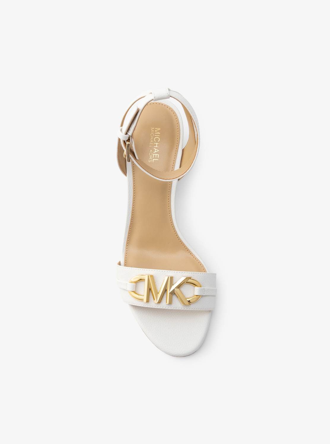 MICHAEL KORS☆ロゴ 編込み ストラップ ブロックヒール サンダル 公式アウトレット】REED ブロックヒール サンダル - ▷ シューズ