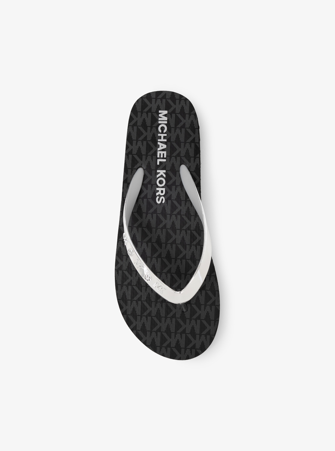 即日発送 ★Michael Kors★ MK ロゴ フリップフロップ 公式アウトレット】MK ロゴ フリップフロップ - サンダル