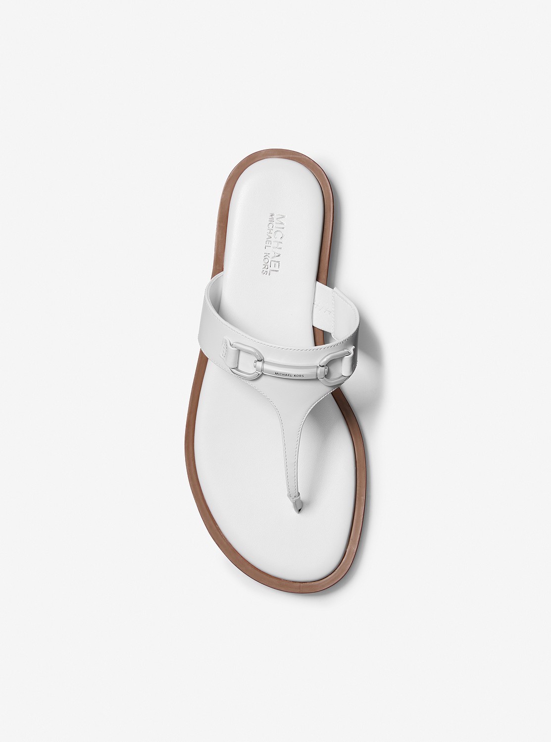 MICHAEL MICHAEL KORS マイケルコース ロゴ レザー サンダル 公式アウトレット】CARSON レザー サンダル - ▷ シューズ・靴