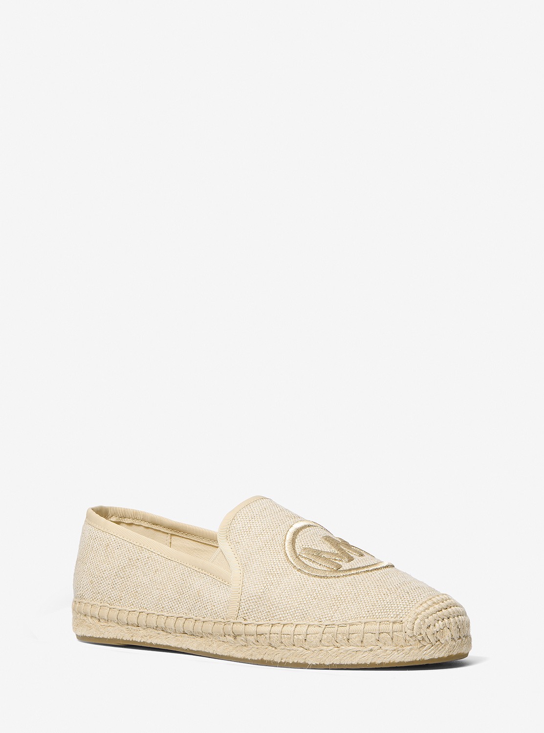 MICHAELKORS/HASTINGS コットンブレンド エスパドリーユ 公式アウトレット】HASTINGS メタリック キャンバス