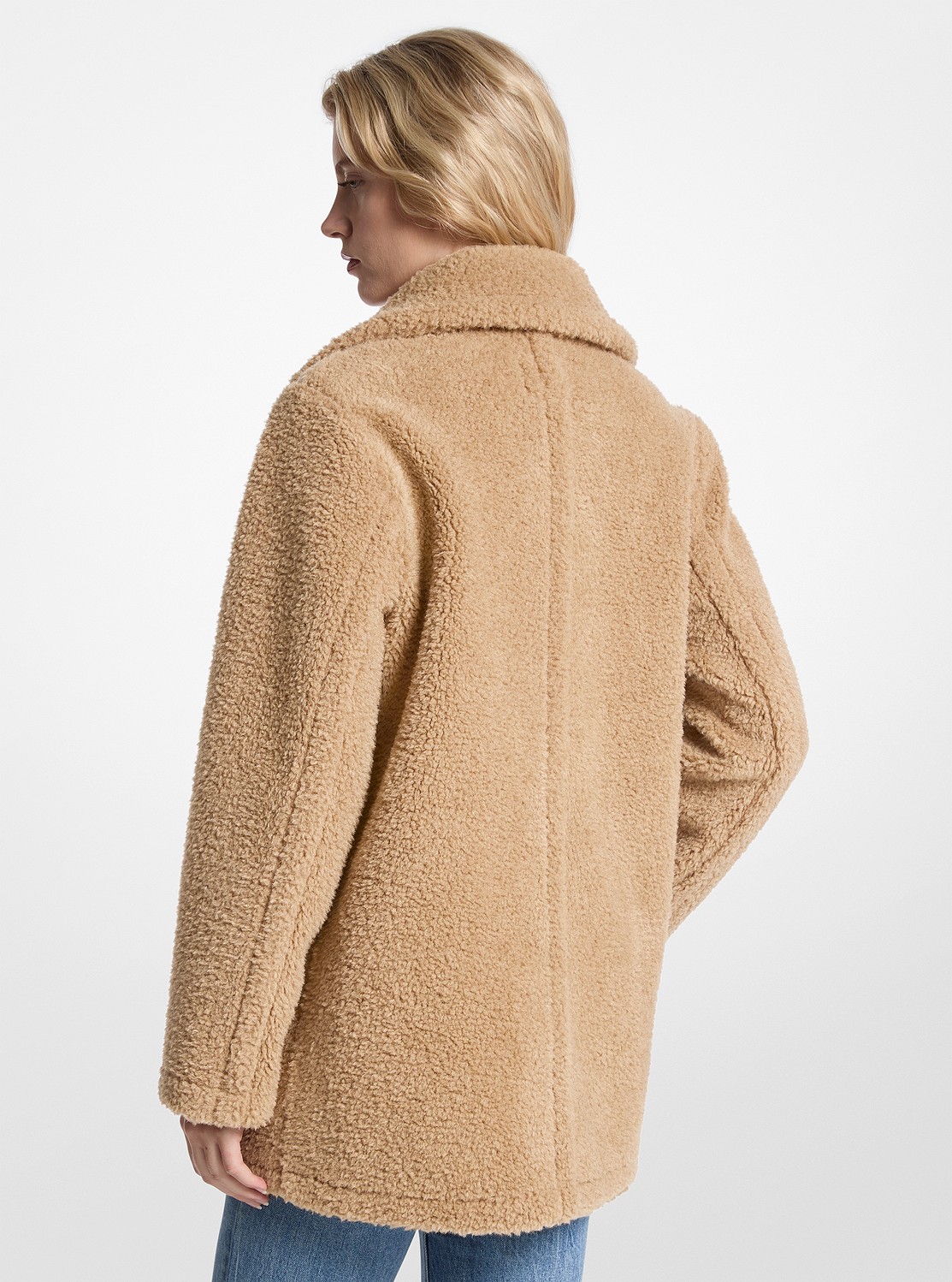 MICHAEL KORS マイケルコース ボアロングコート テディベアコートS MICHAEL KORS マイケルコース ボアロングコート テディベアコート