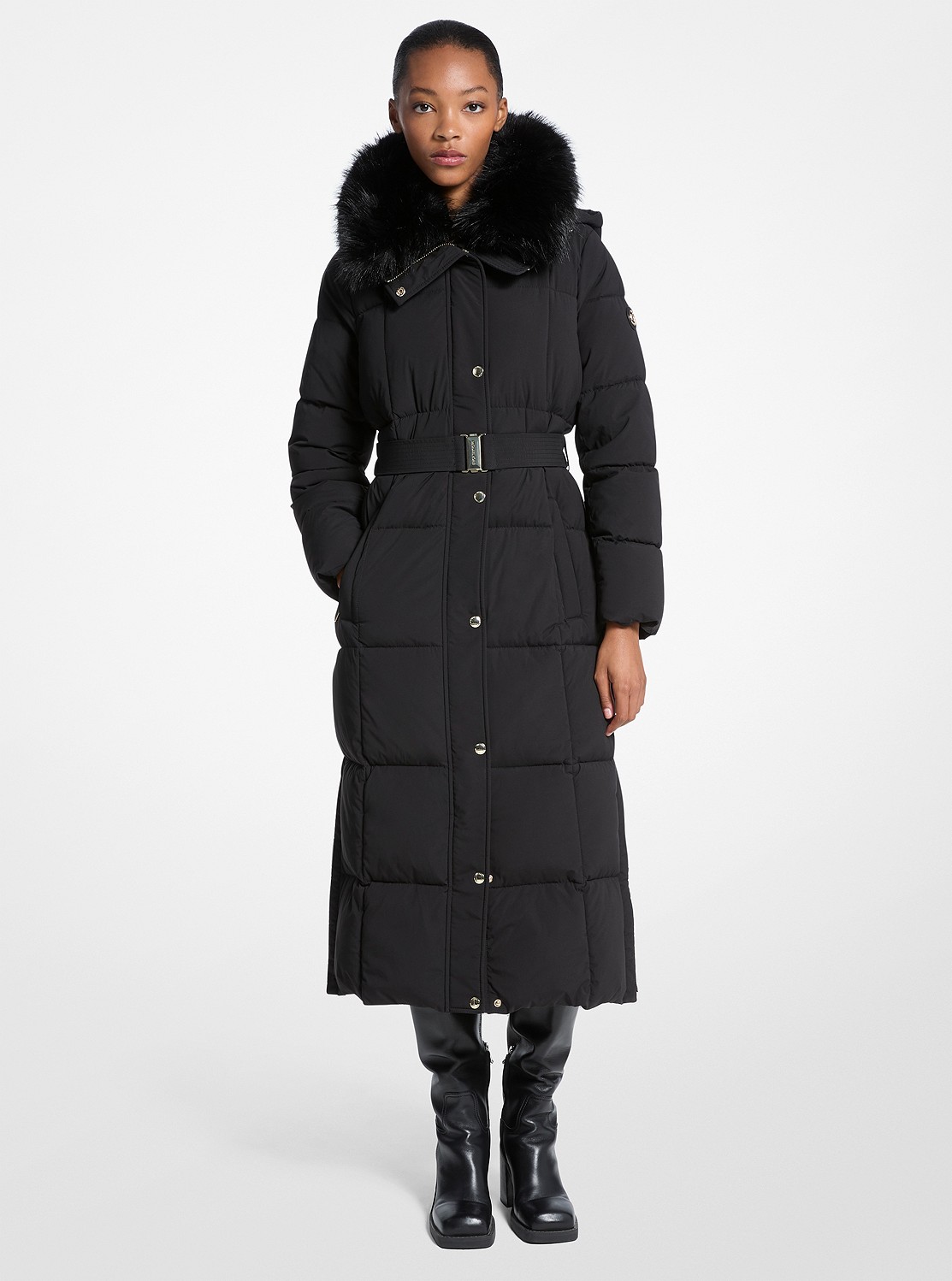 公式アウトレット】フォーファー カラー パファー マキシコート