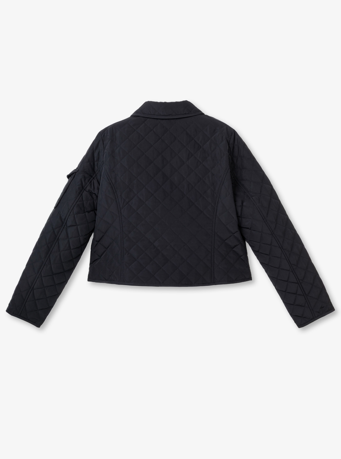 ダブル パッチ ポケット キルティング ジャケット