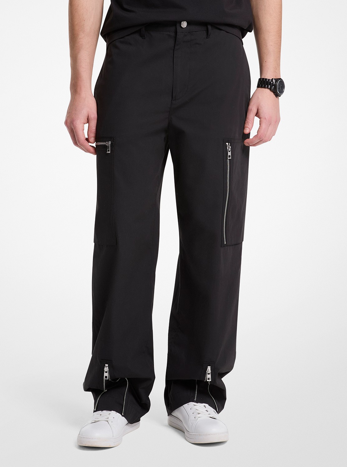 【美品】マイケルコース-Michael michael kors-カーゴパンツ コットン ジップ カーゴ パンツ | ボトムス | マイケル・コース