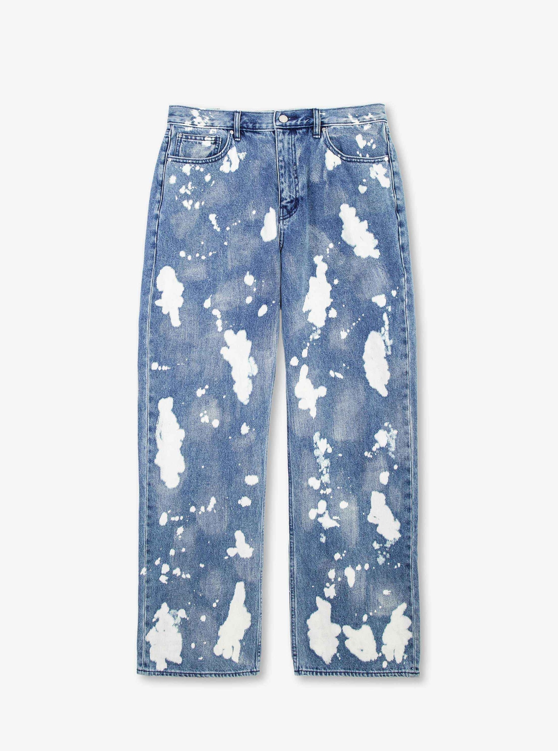 ARDEN スプラッター デニム リラックスフィット ジーンズ
