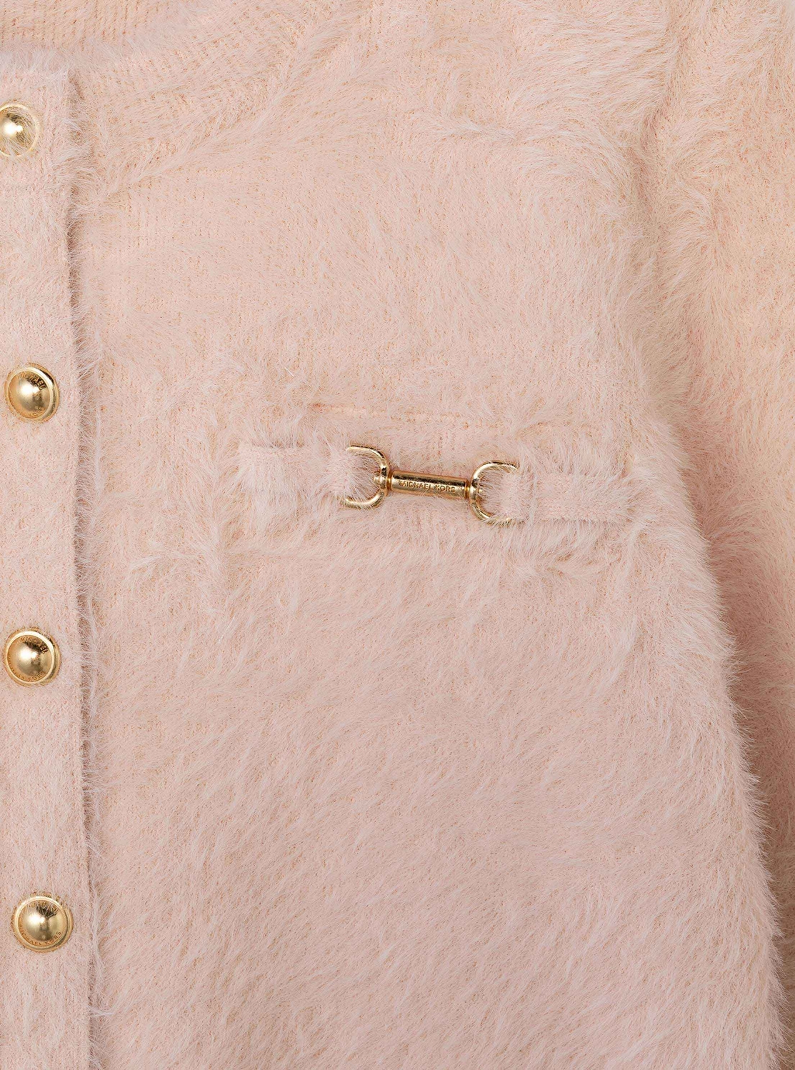 フェザー テクスチャー カーディガン