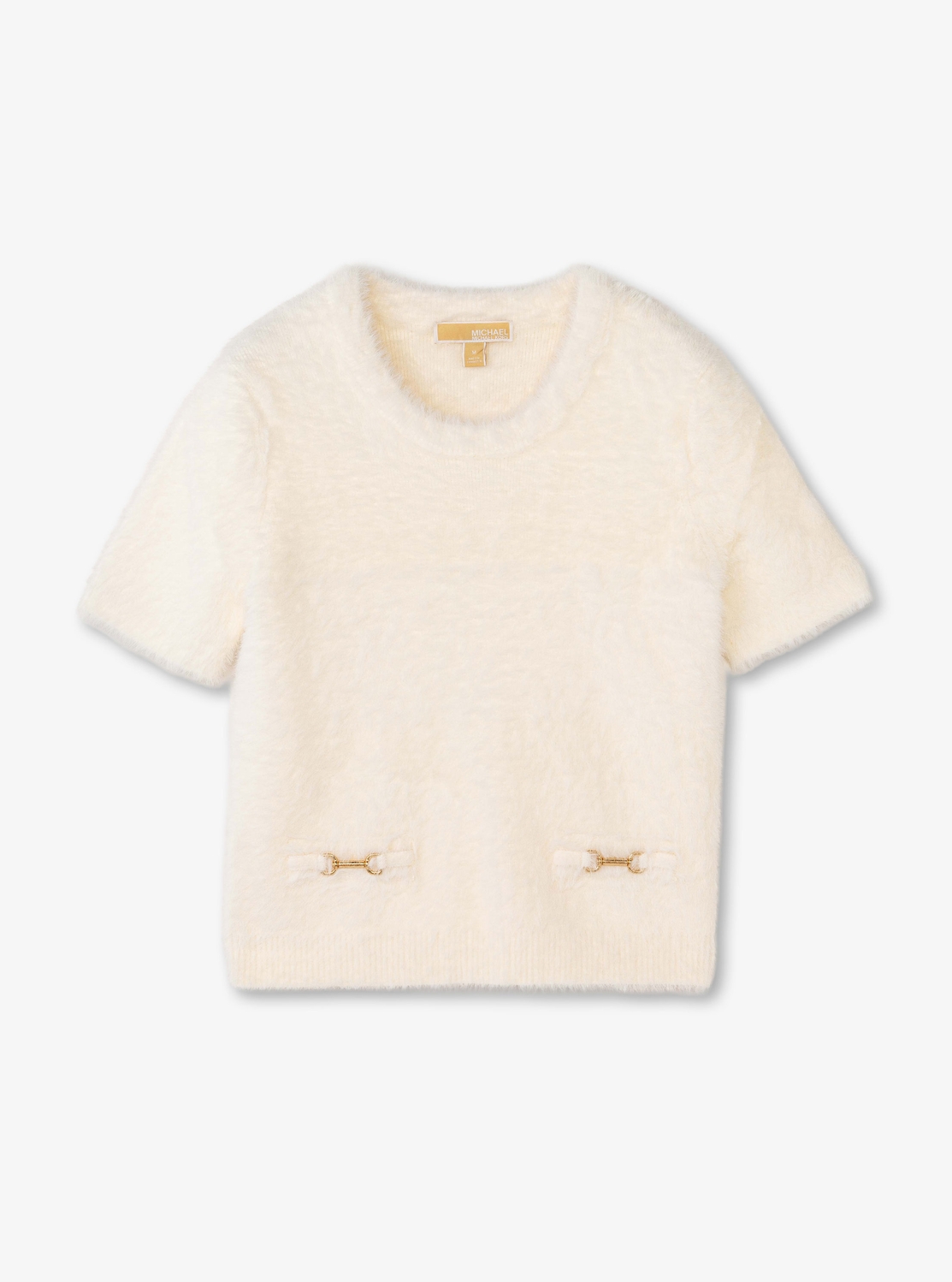 フェザー テクスチャー クルーネック