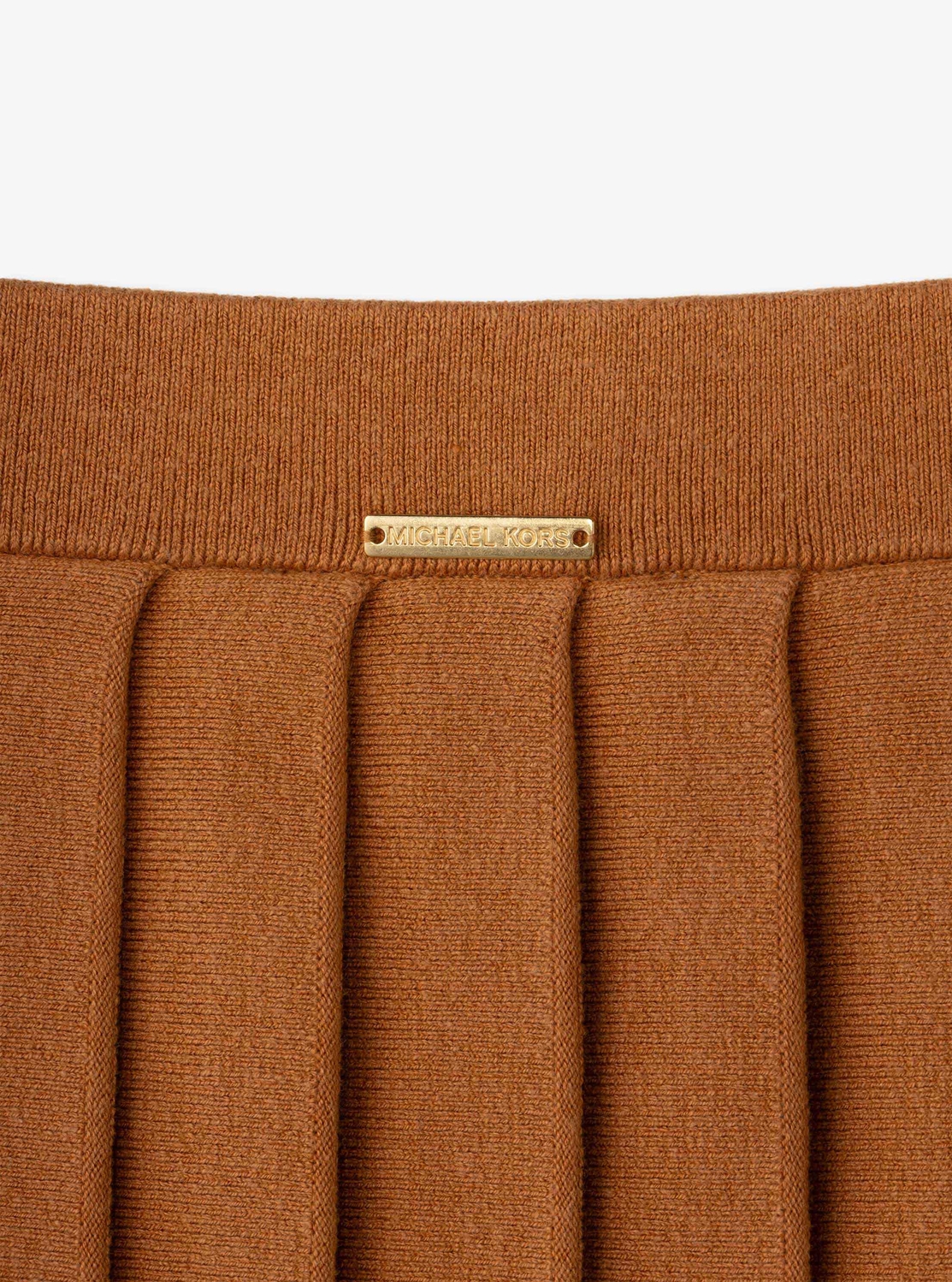 ストライプ ヘム プリーツ スカート