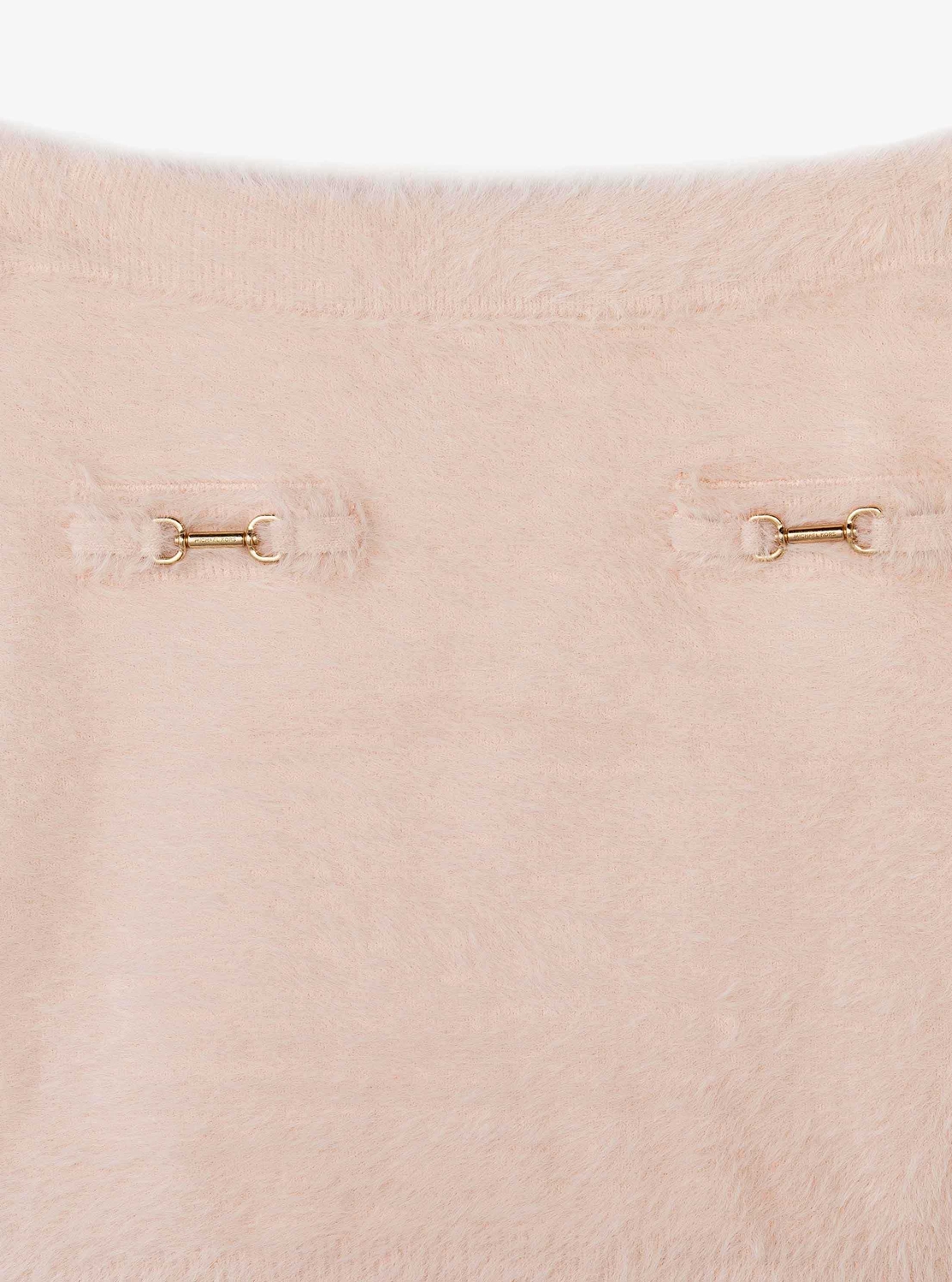 フェザー テクスチャー ミニスカート