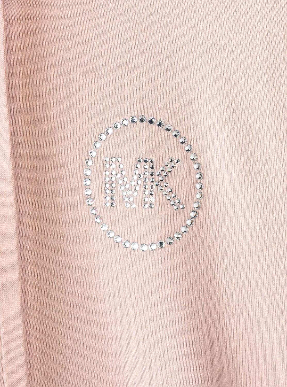 ラインストーン ロゴ フーディー ドレス