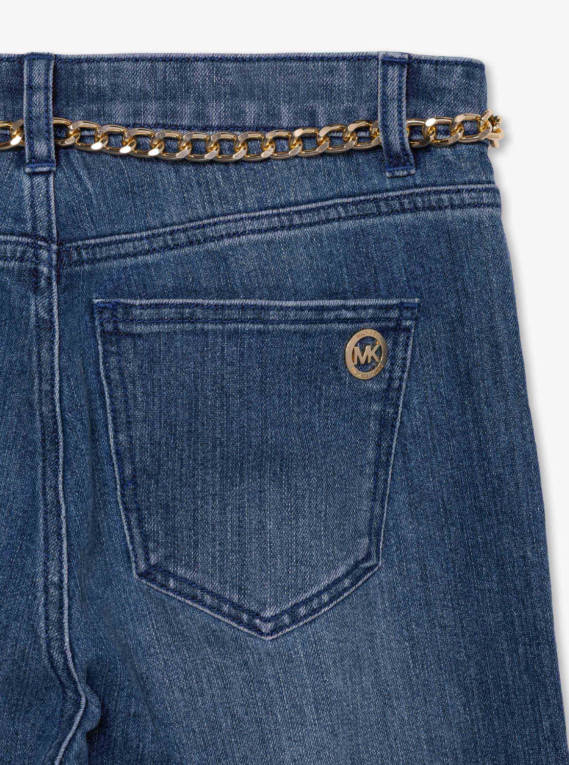 【Michael Kors】リラックス ワイドレッグ デニム ジーンズ Michael Kors】リラックス ワイドレッグ デニム ジーンズ
