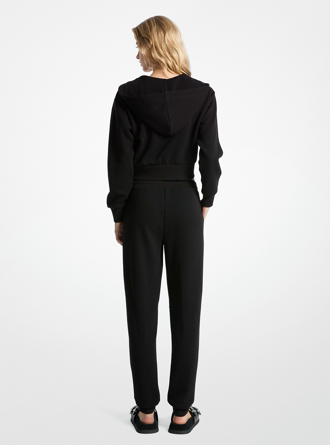 【良品】マイケルコース　MICHAEL KORS　ジャージパンツ　黒　XLサイズ 良品】マイケルコース MICHAEL KORS ジャージパンツ 黒 XLサイズ