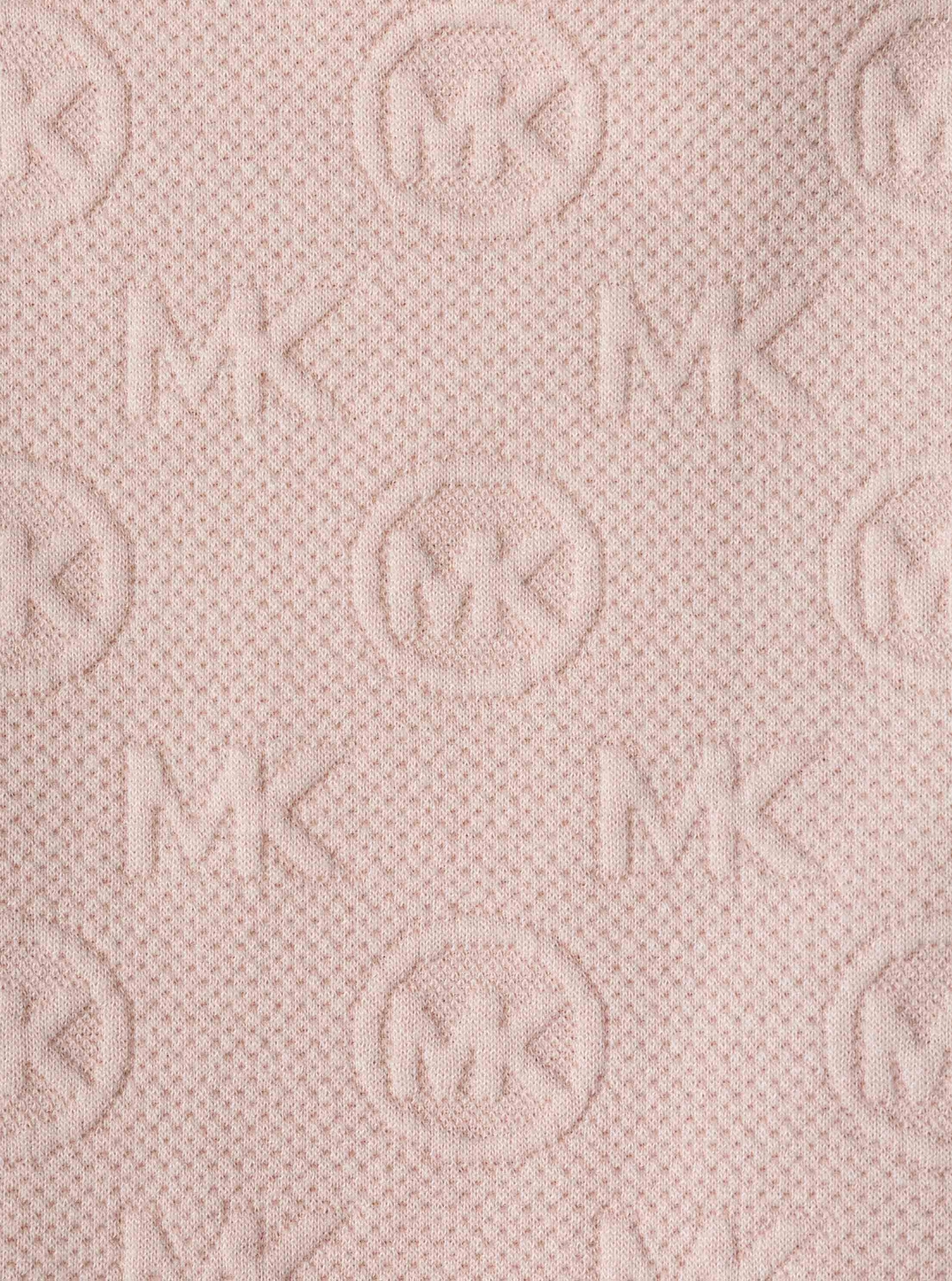 MK CHARM ジャカード クロップ ジップ フーディー