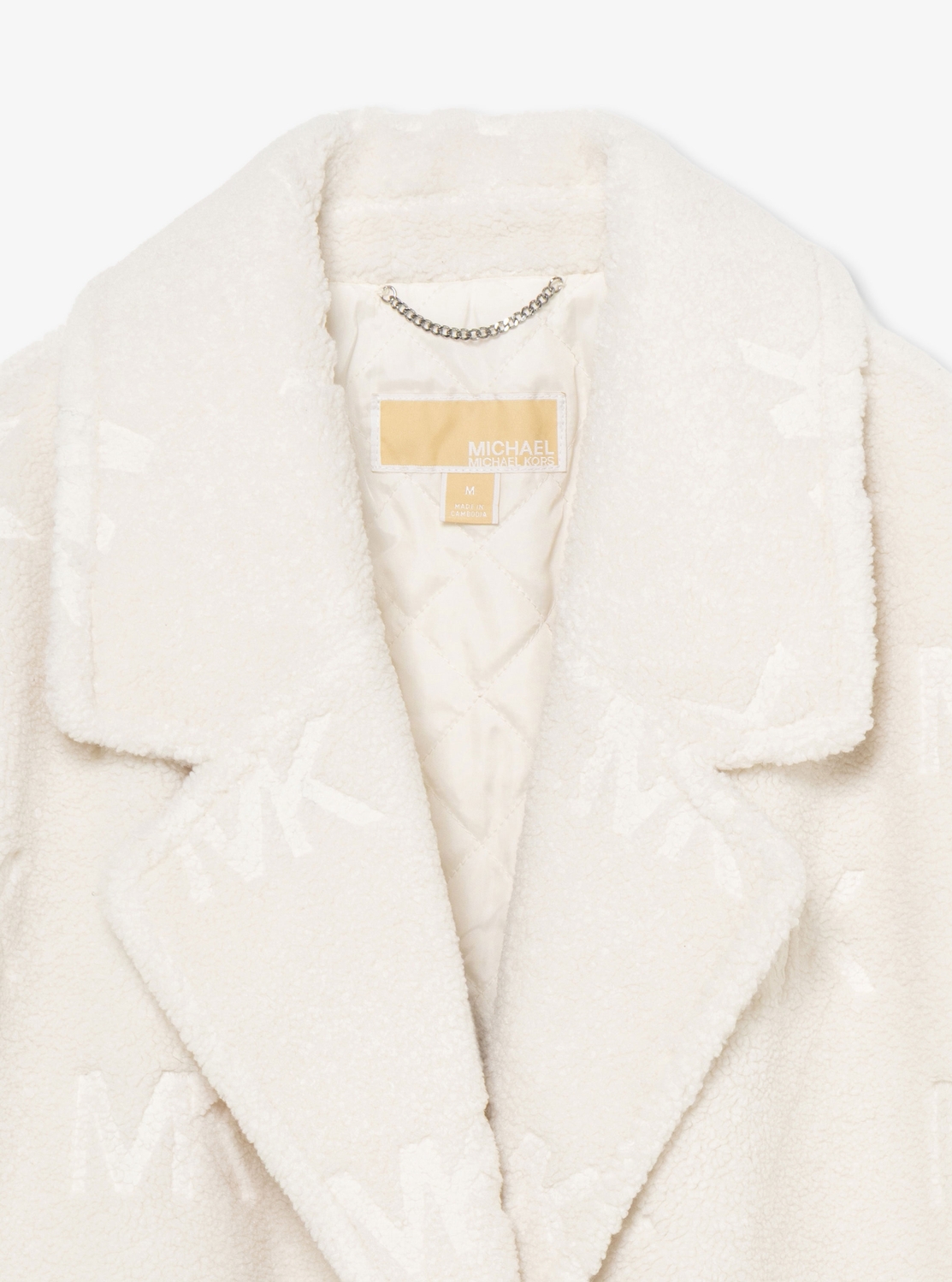 公式アウトレット】ロゴ テディ コート - アウター(コート・ジャケット