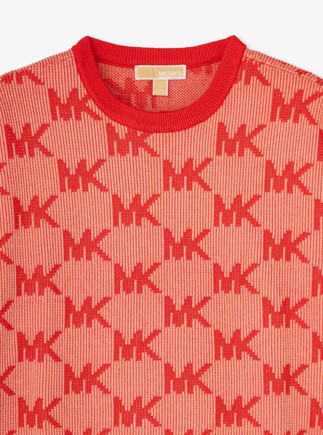 公式アウトレット】ロゴ ジャガード ニット セーター - トップス