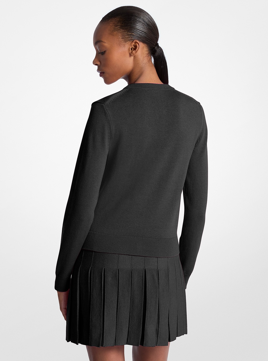 コットンブレンド カーディガン