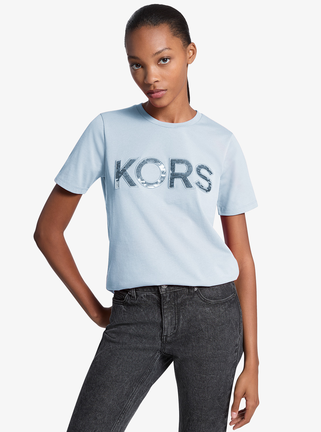 KORS シークイン クラシック Tシャツ
