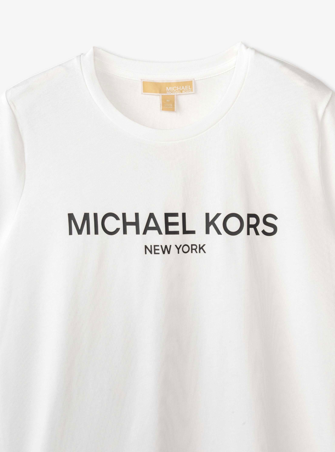 新品　Michael Kors マイケル　コース　 レディース　ロゴ　Tシャツ MICHAEL KORS - MICHAEL KORS マイケルコース ロゴ プリント T