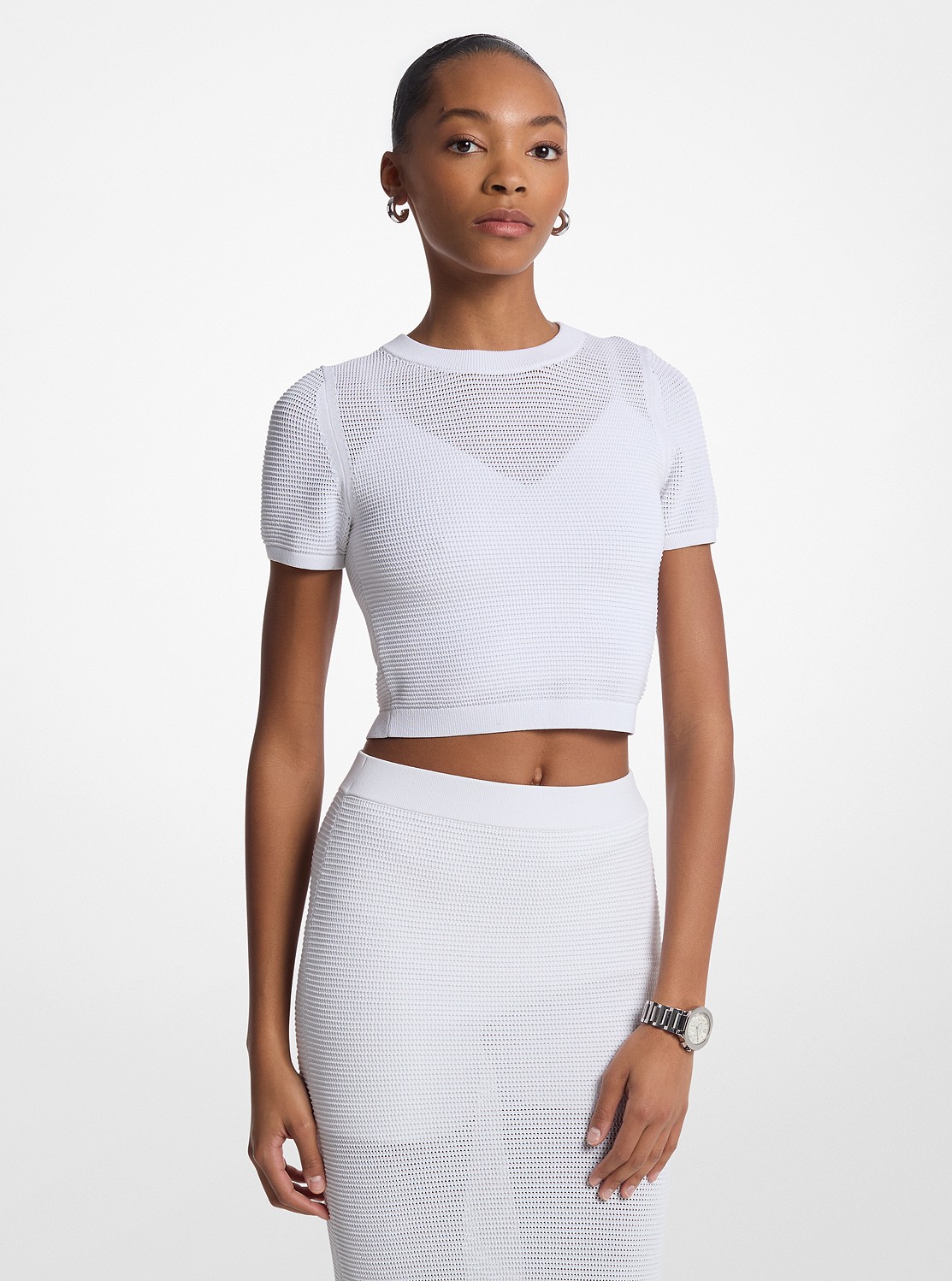 公式アウトレット】クロシェ レイヤード トップス - トップス|マイケル