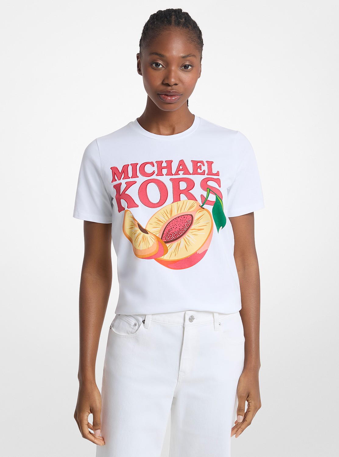 KORS アップリケ クラシック Tシャツ