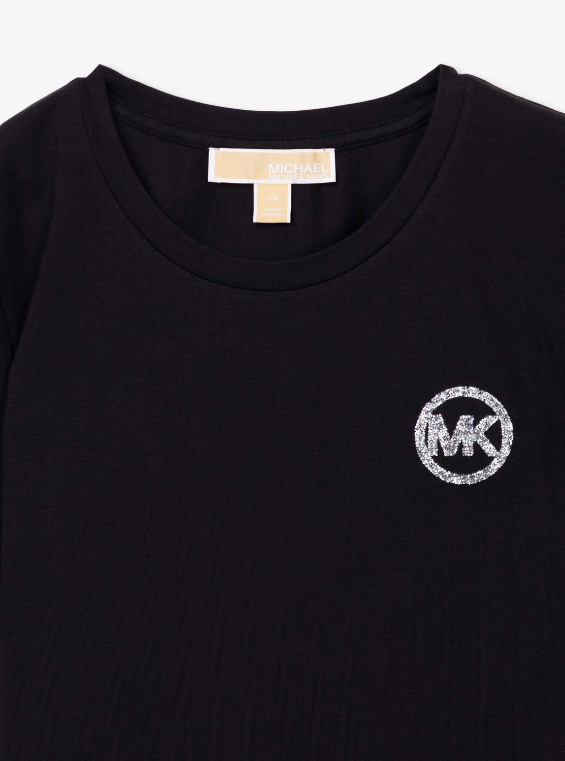 エンベリッシュ ロゴ ストレッチ コットン ジャージー Tシャツ