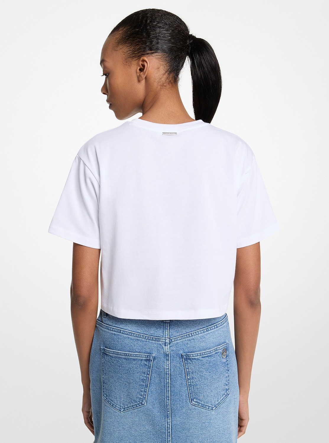 【MICHAEL KORS】SALE ★ロゴ コットン Tシャツ MICHAEL KORS】SALE ☆ロゴ コットン Tシャツ Logo Cotton T