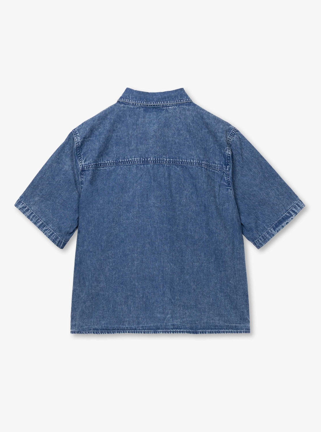 デニム ボタンダウン シャツ