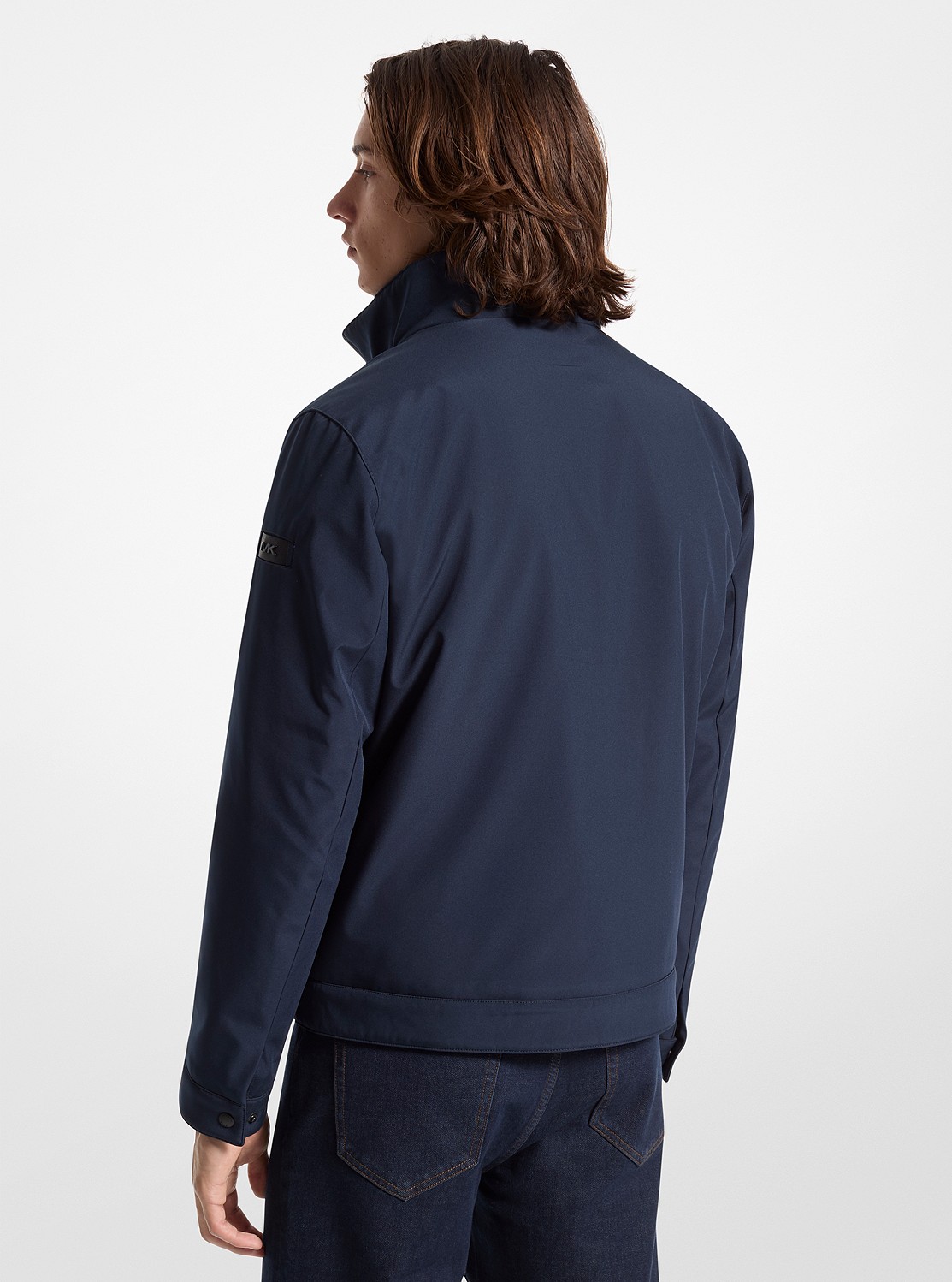 BELGRAVIA ウーヴン ジップアップ ジャケット