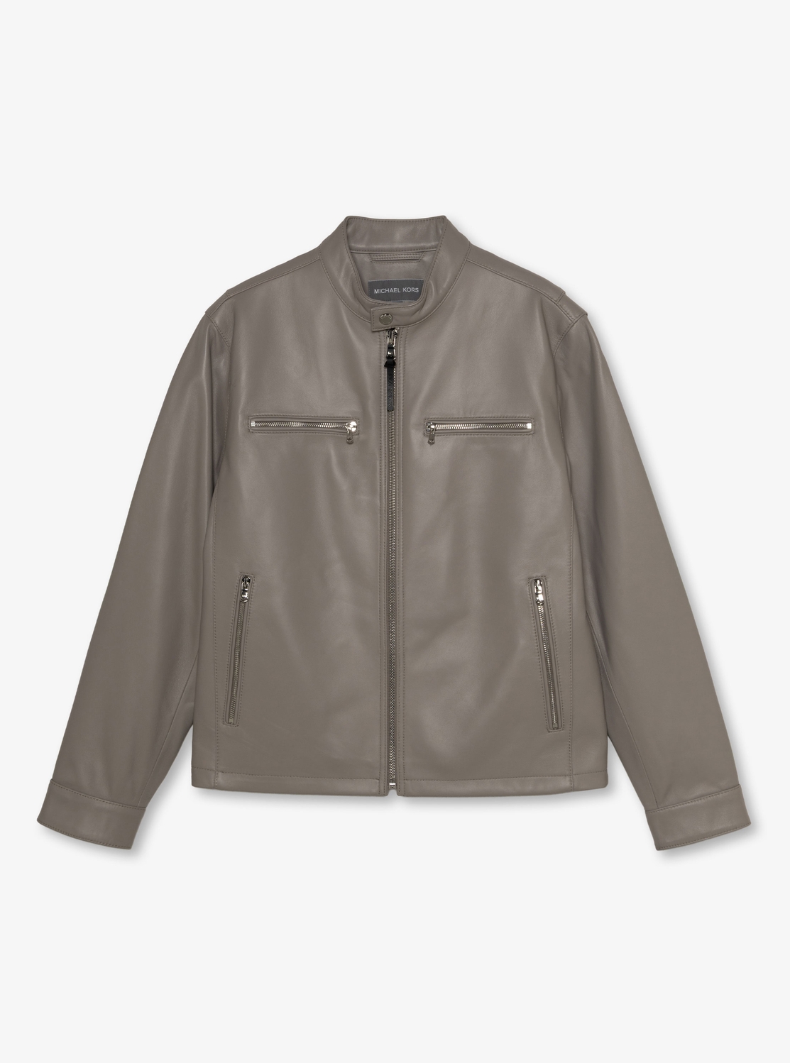 MICHAEL KORS シングルライダースジャケット 公式アウトレット】HERMAN KEY シングル ライダースジャケット