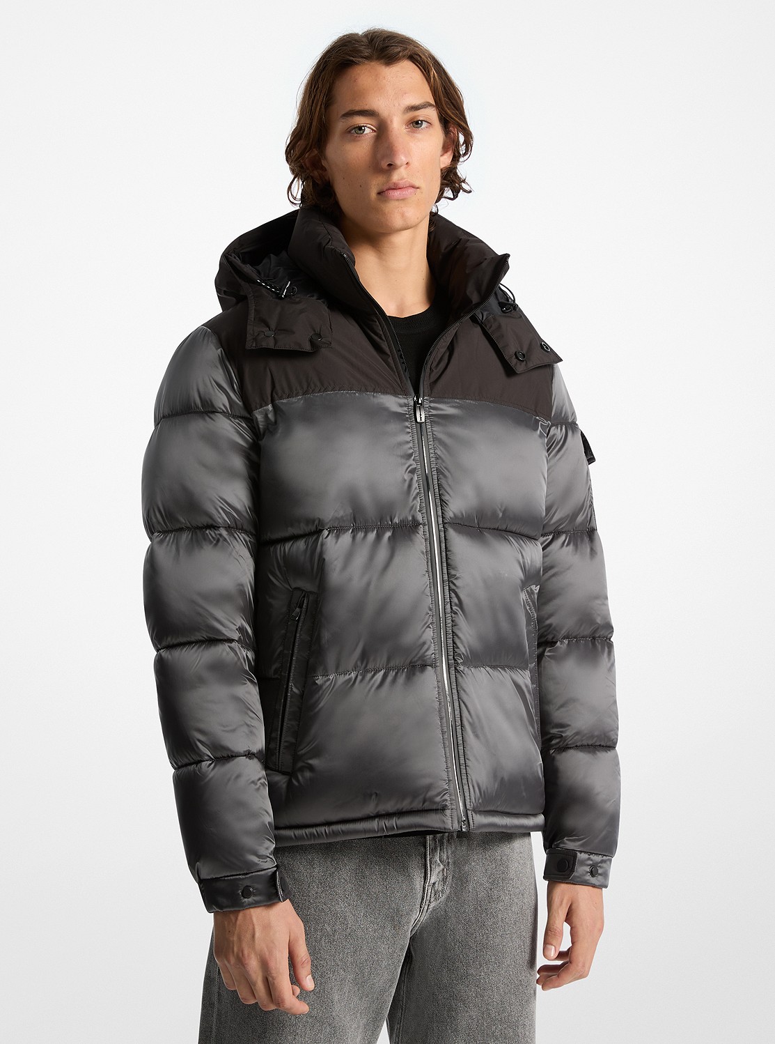 パファー ジャケット マイケルコース 中古・古着通販】MICHAEL KORS (マイケルコース) ベルテッド