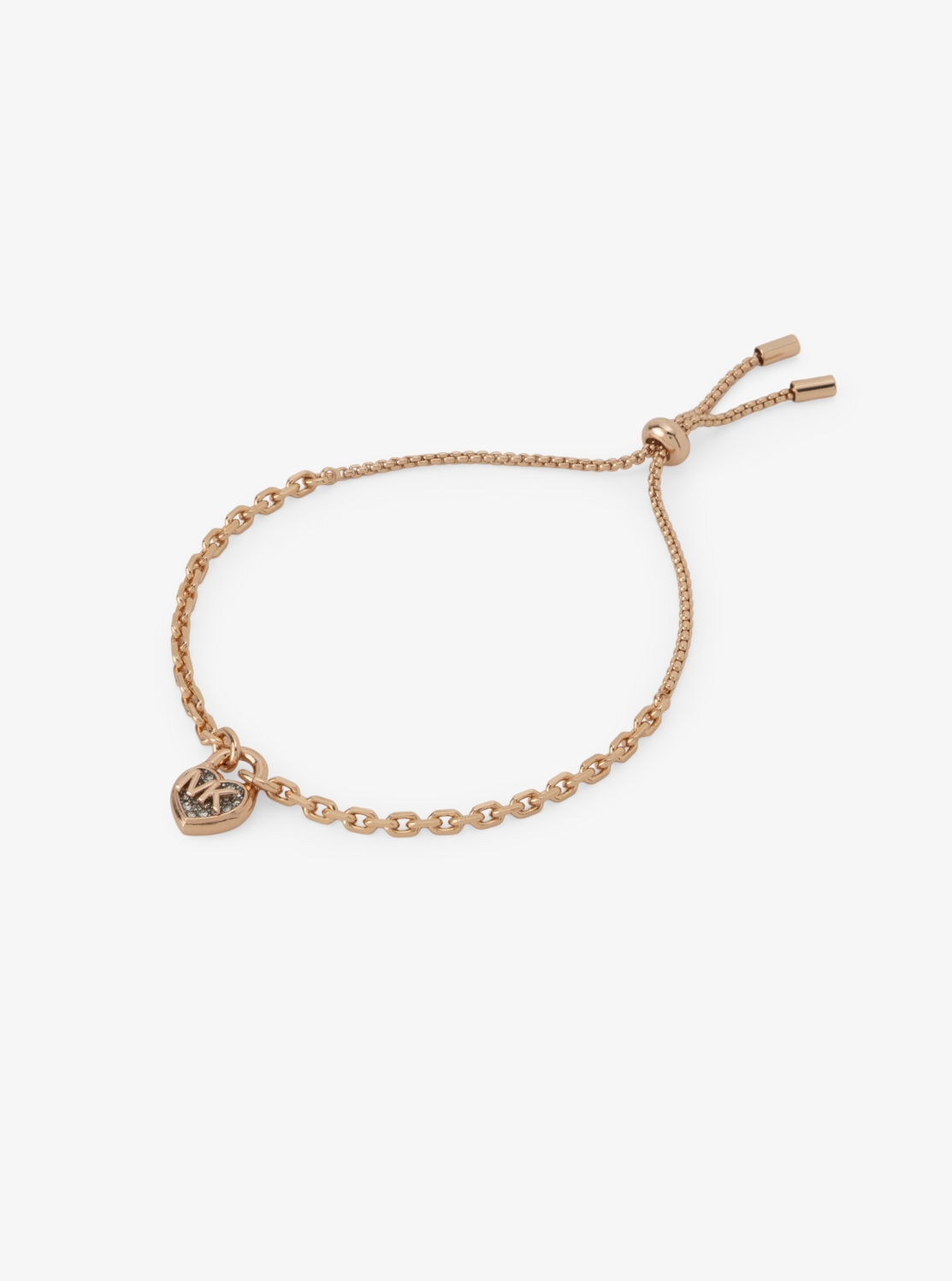 特別価格! Michael Kors ハート スライダー ブレスレット 公式アウトレット】ハート スライダー ブレスレット