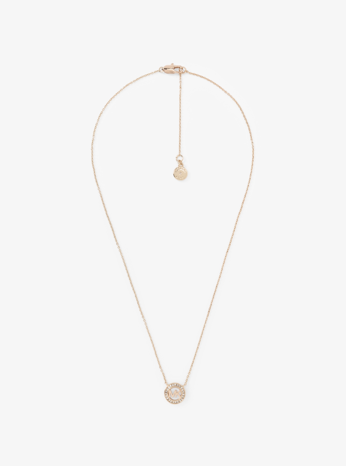 公式アウトレット】サークルロゴ マザーオブパール ペンダント