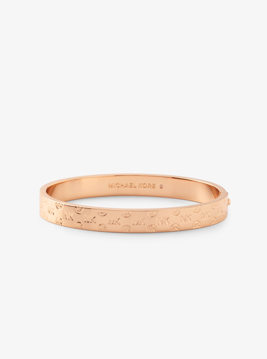 Michael Kors【センスUP♪】ブレスレット ピアス SET 公式アウトレット】MK ロゴ エングレーヴ バング & ピアス