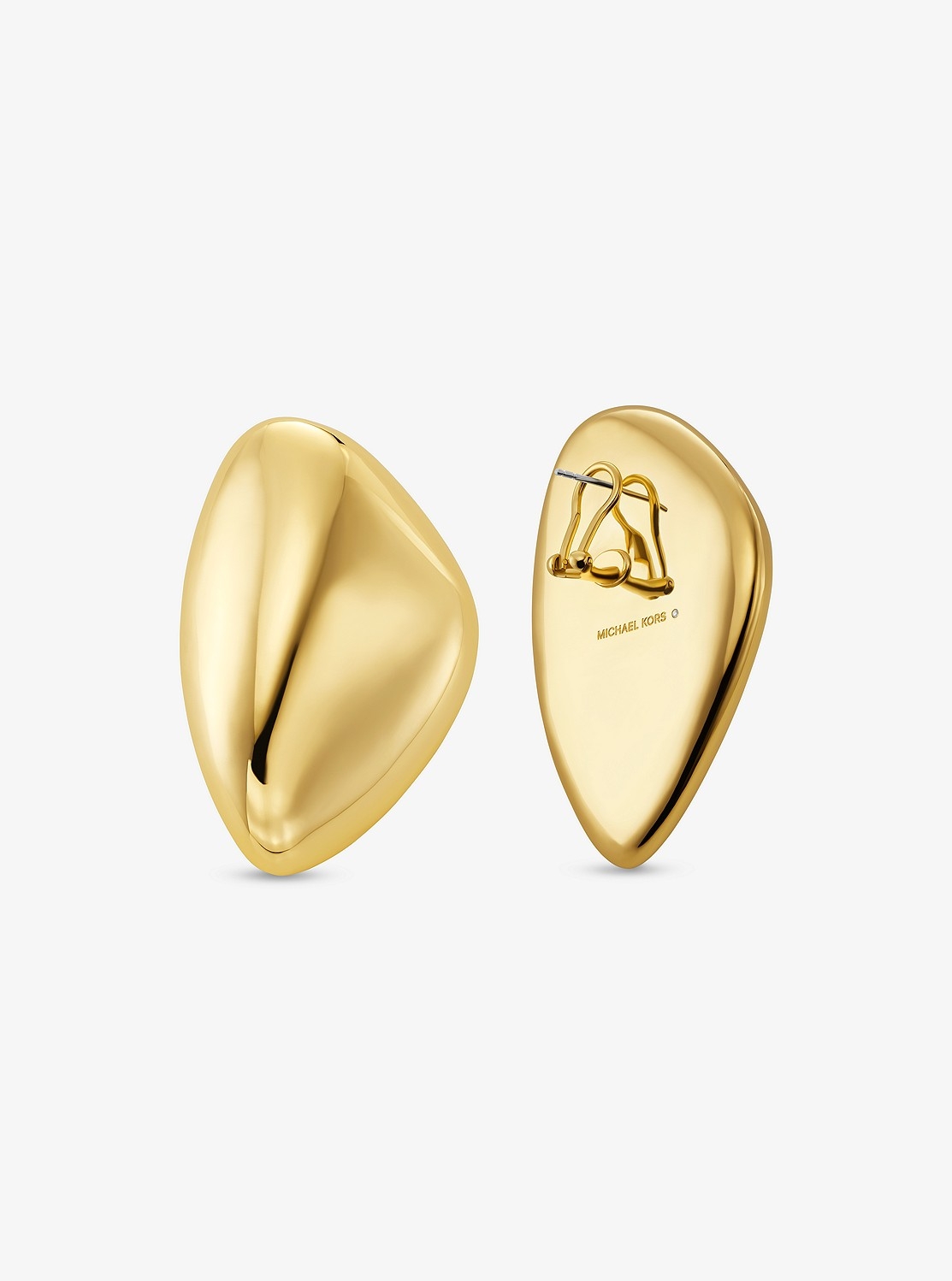 プレシャスメタル プレーティング ブラス ペブル ピアス ラージ|マイケル・コース(MICHAEL KORS)公式オンラインアウトレットストア 3