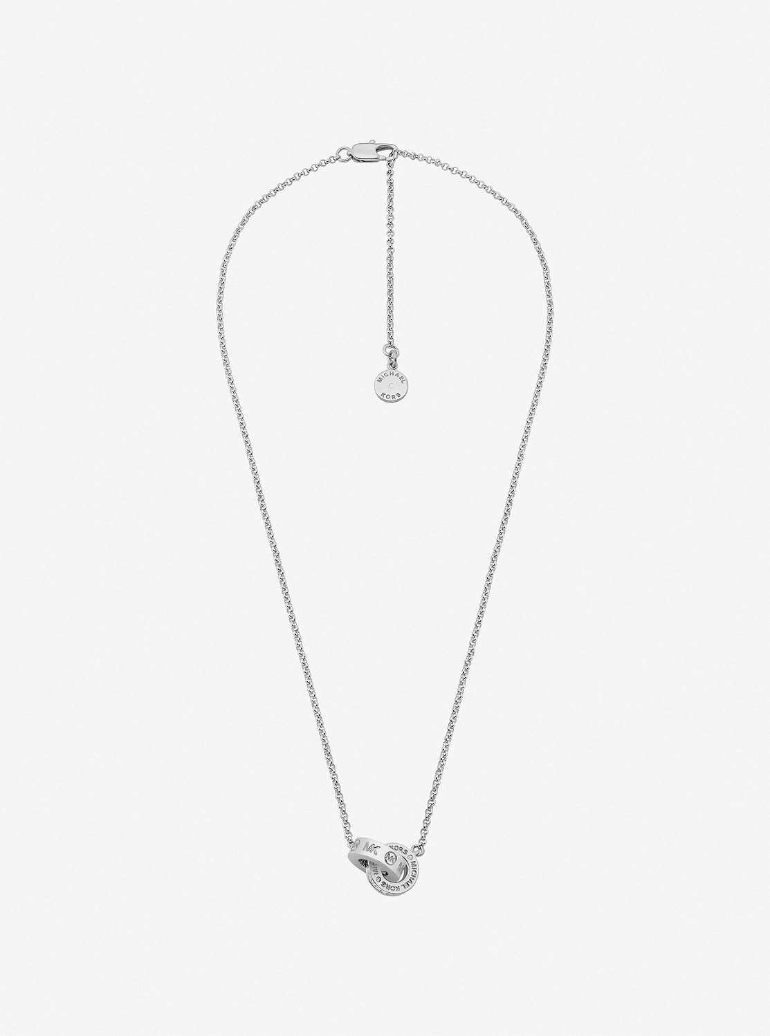 公式アウトレット】パヴェ ロゴ インタートワイン ネックレス