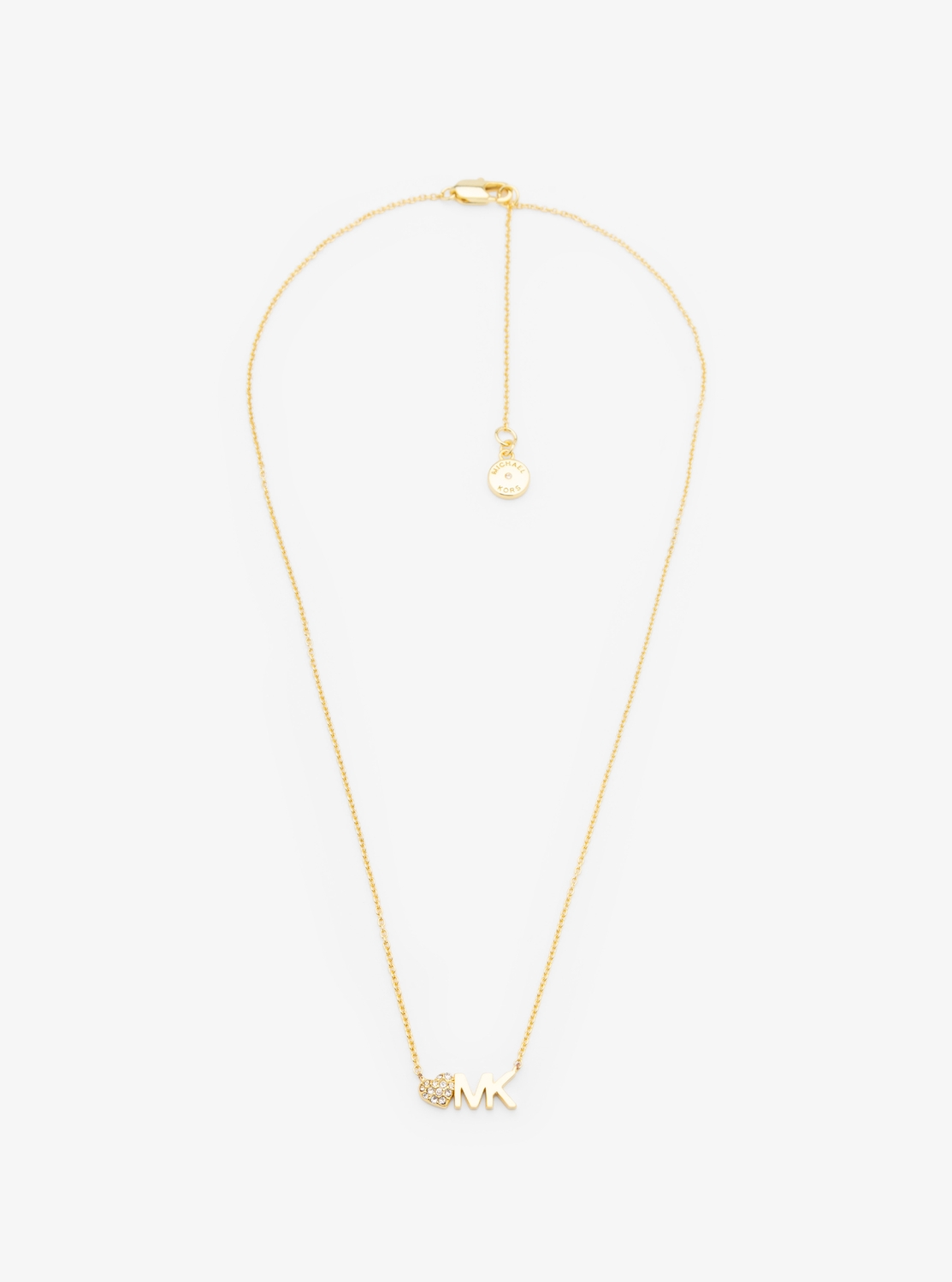 公式アウトレット】ロゴ ハート ネックレス - ネックレス