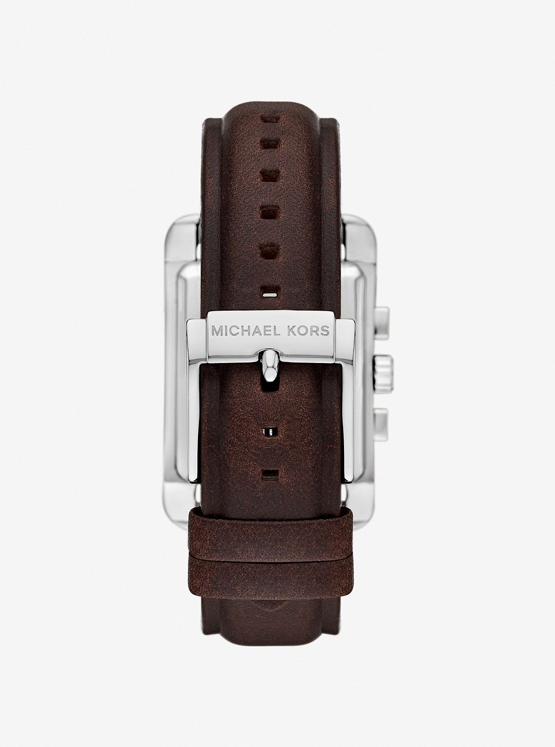 MONROE シルバートーン レザーウォッチ
