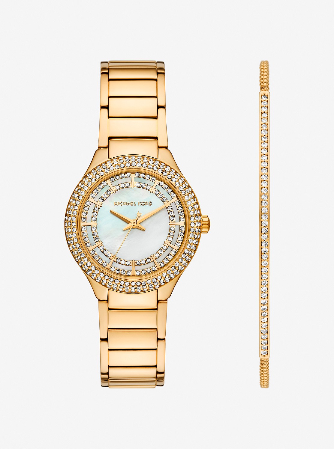 Michael Kors腕時計⌚️ブレスセット✨最終値下げ 公式アウトレット】SYLVIA ウォッチ&ブレスレット ギフトセット