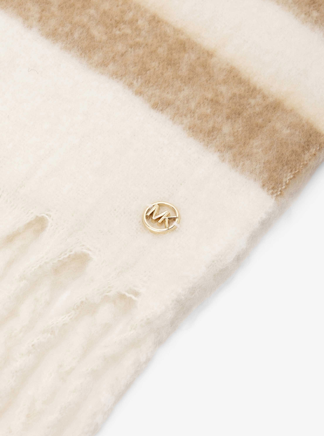 公式アウトレット】カラーブロック チャンキー マフラー - 帽子